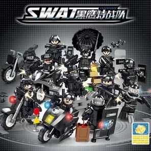 Минифигурка Городской спецназ