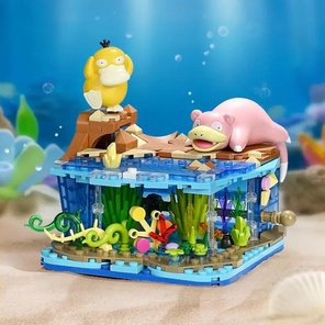 Стихия покемона Псайдак и Слоупок с механизмом