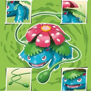 Сборная фигурка Венузавр с Бульбазавром