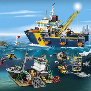 Корабль исследователей морских глубин