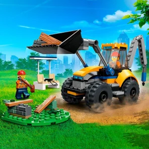 Строительный экскаватор