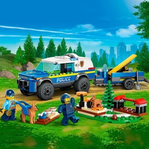 Дрессировка полицейской собаки на выезде