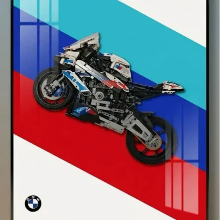 Рамка с подсветкой: БМВ М 1000 РР