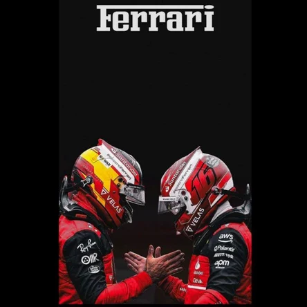 Рамка с подсветкой: Феррари