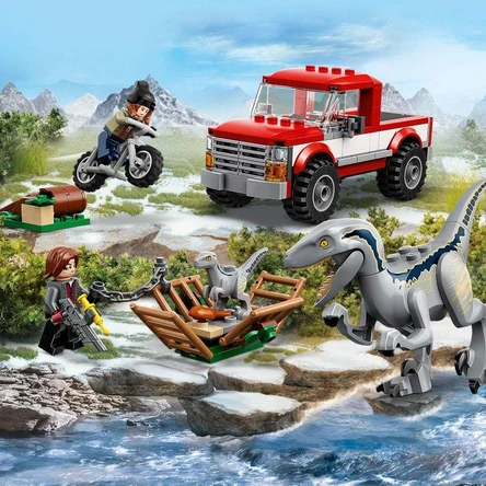 Блу и поимка бета-велоцираптора