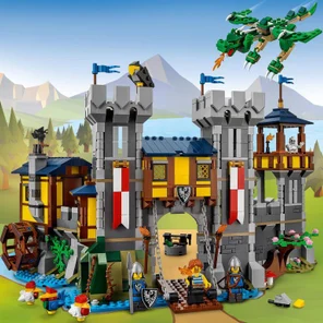 Средневековый замок 3в1