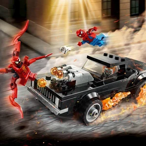 Человек-Паук и Призрачный гонщик против Карнажа