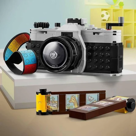 Ретро камера 3в1